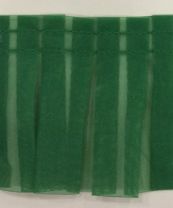 Plisado organza plisado de tul verde andalucia 9