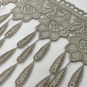 Fleco de fantasía plata