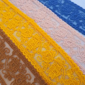 Entredos tul bordado